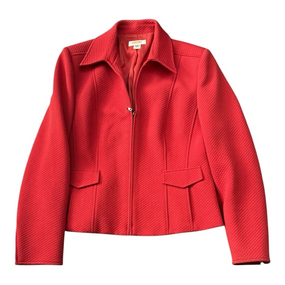 Talbots Red Blazer Tailored Suit Jacket - Picture 3 of 9